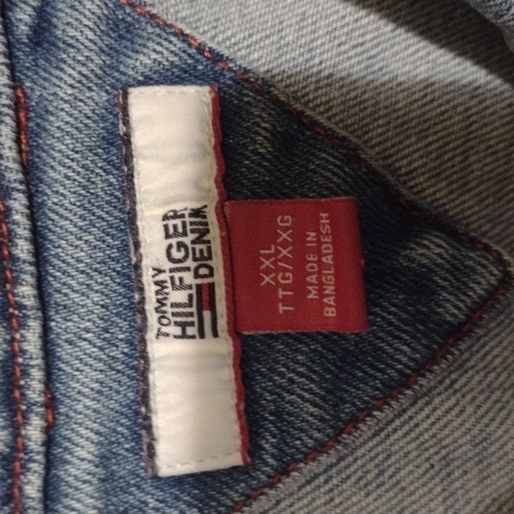TOMMY Hilfiger blue jean jacket - Picture 8 of 11